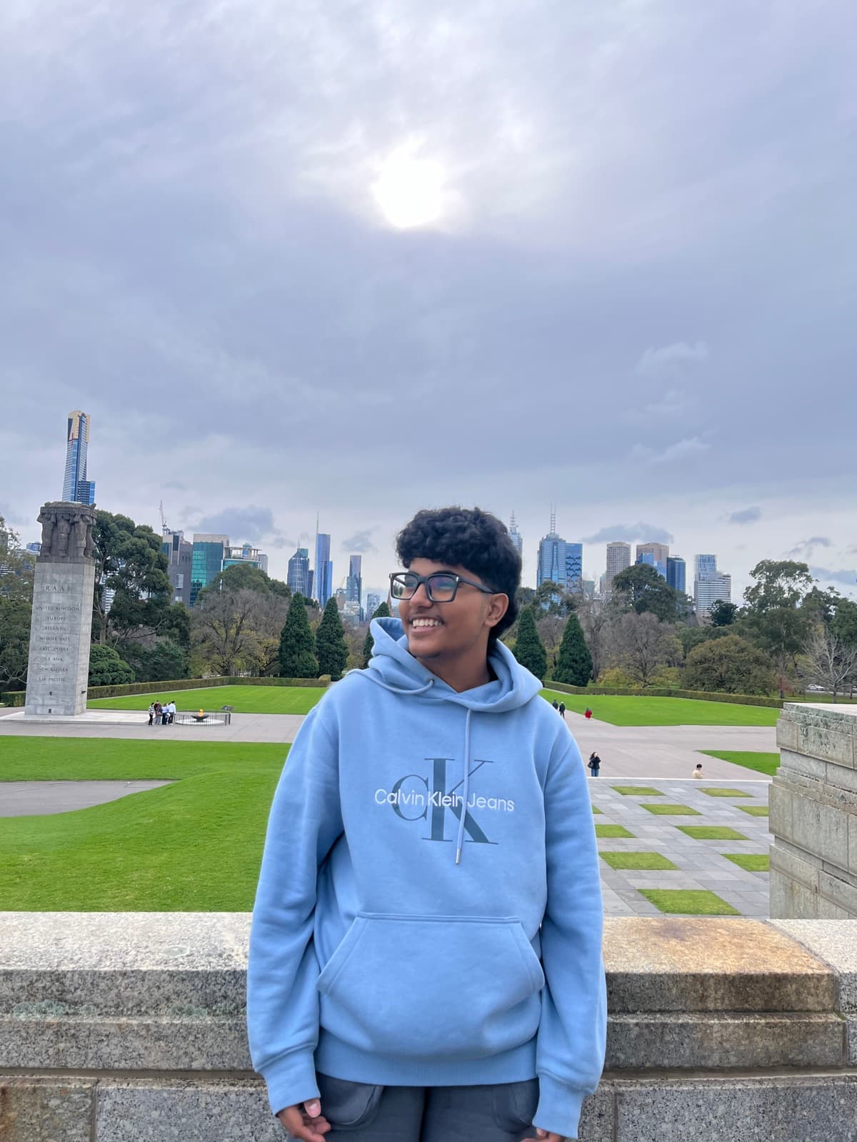 Kyraan Katyal outdoors